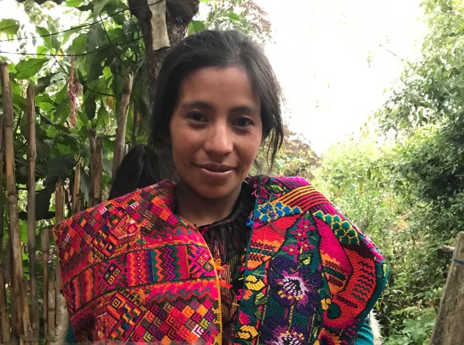 Lucia, artisan, Guatemala