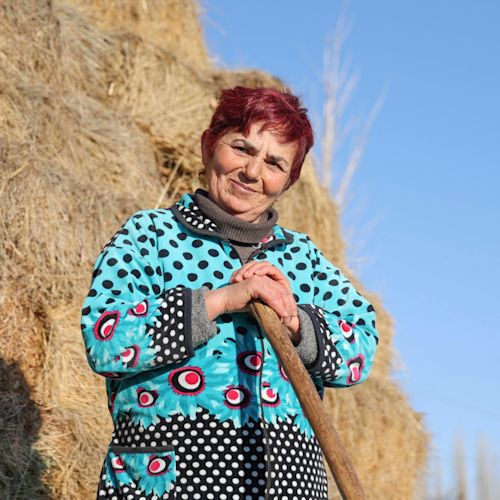 Lianna, FINCA Armenia borrower supported by KRIF