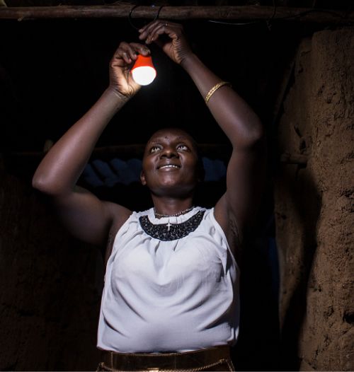 d.light has helped their customers save over $2 billion in energy-related expenses with their solar products.