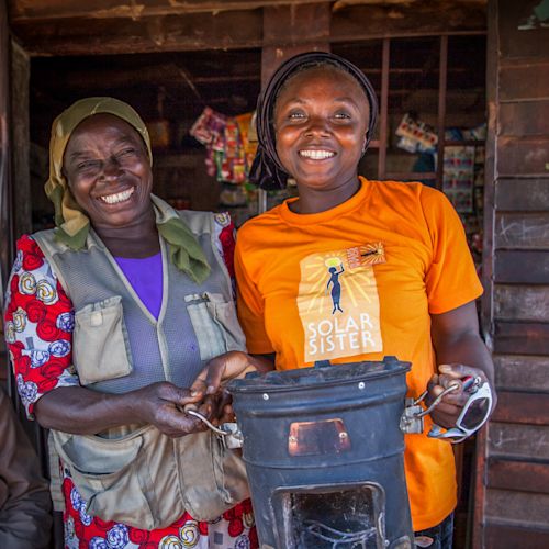 Solar Sister used a Kiva loan to support women entrepreneurs in Africa who provide clean energy to off-grid communities.