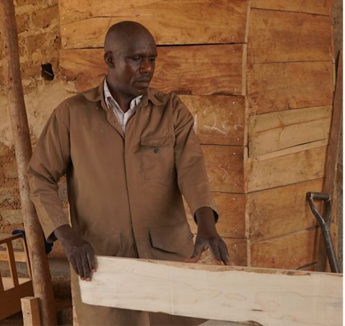 juvenali, carpenter, uganda