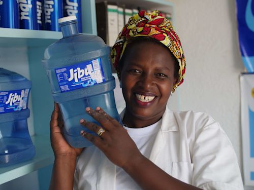 Joyeuse, Entrepreneur. rwanda