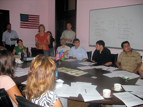 Training in Azerbaijan!