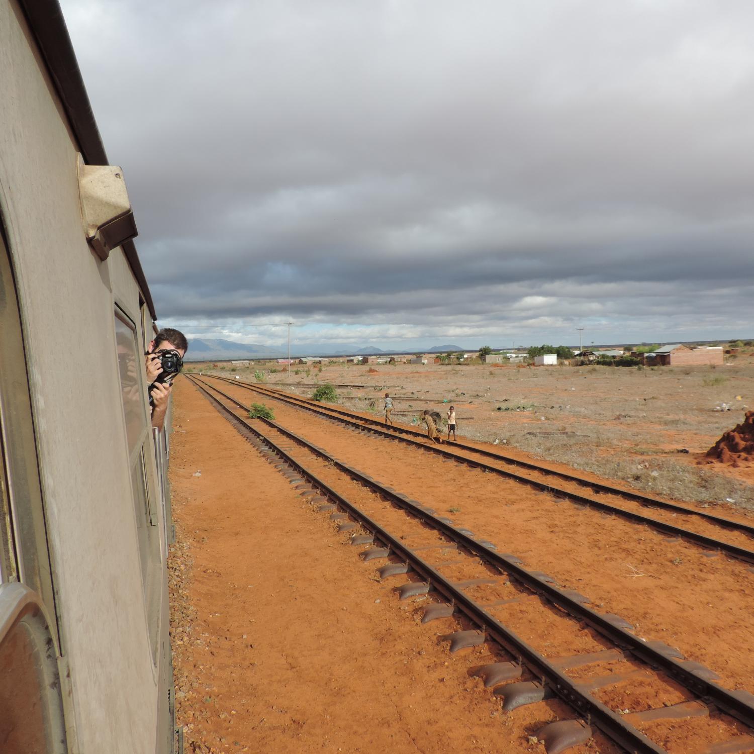 Kiva Fellows take "The Lunatic Express"