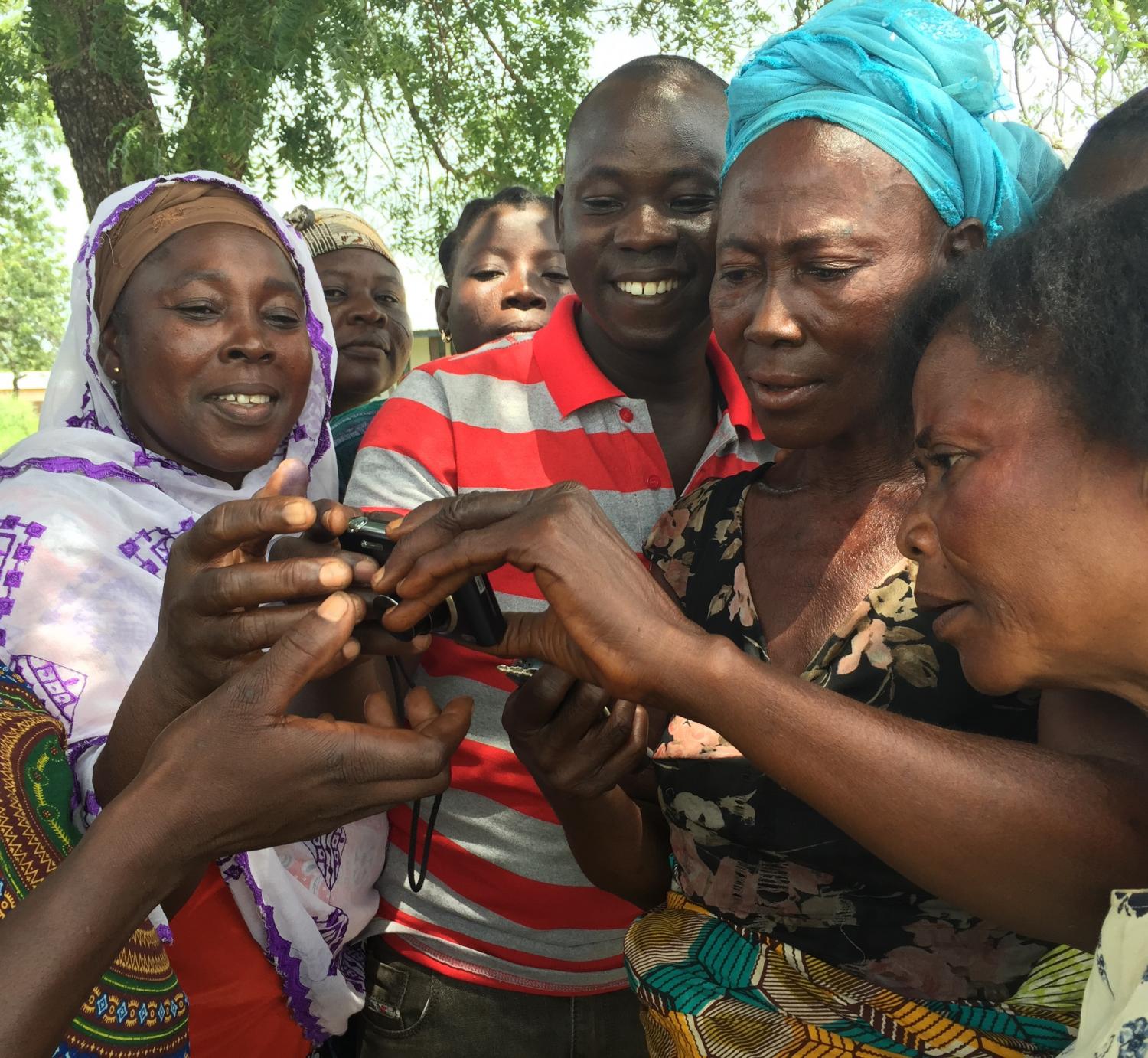 Behind the Scenes: Group Pictures in Ghana