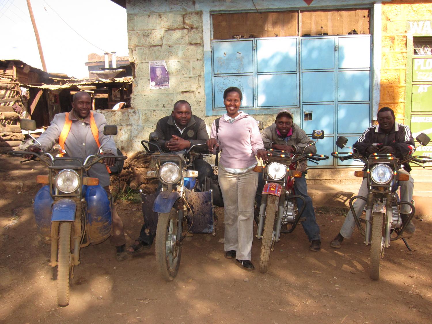 On the Road in Kenya