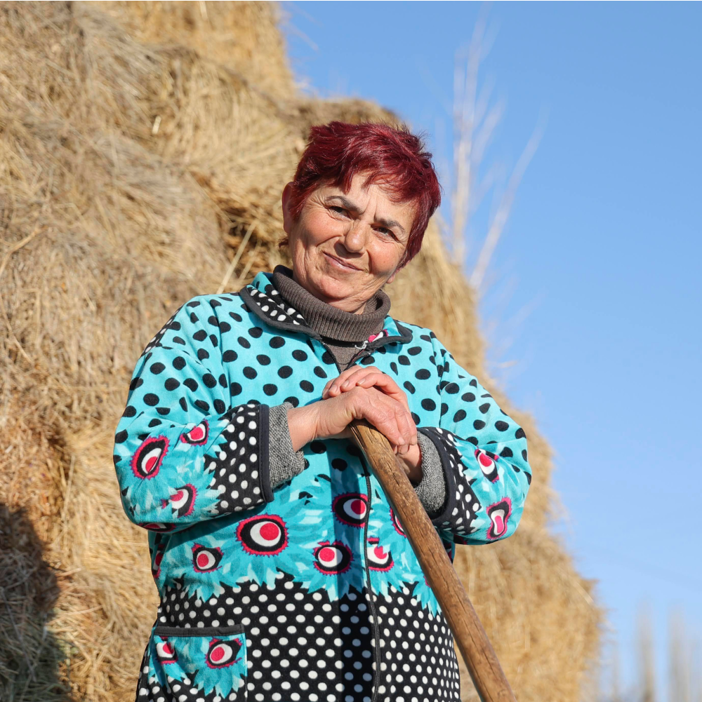 Lianna, FINCA Armenia borrower supported by KRIF