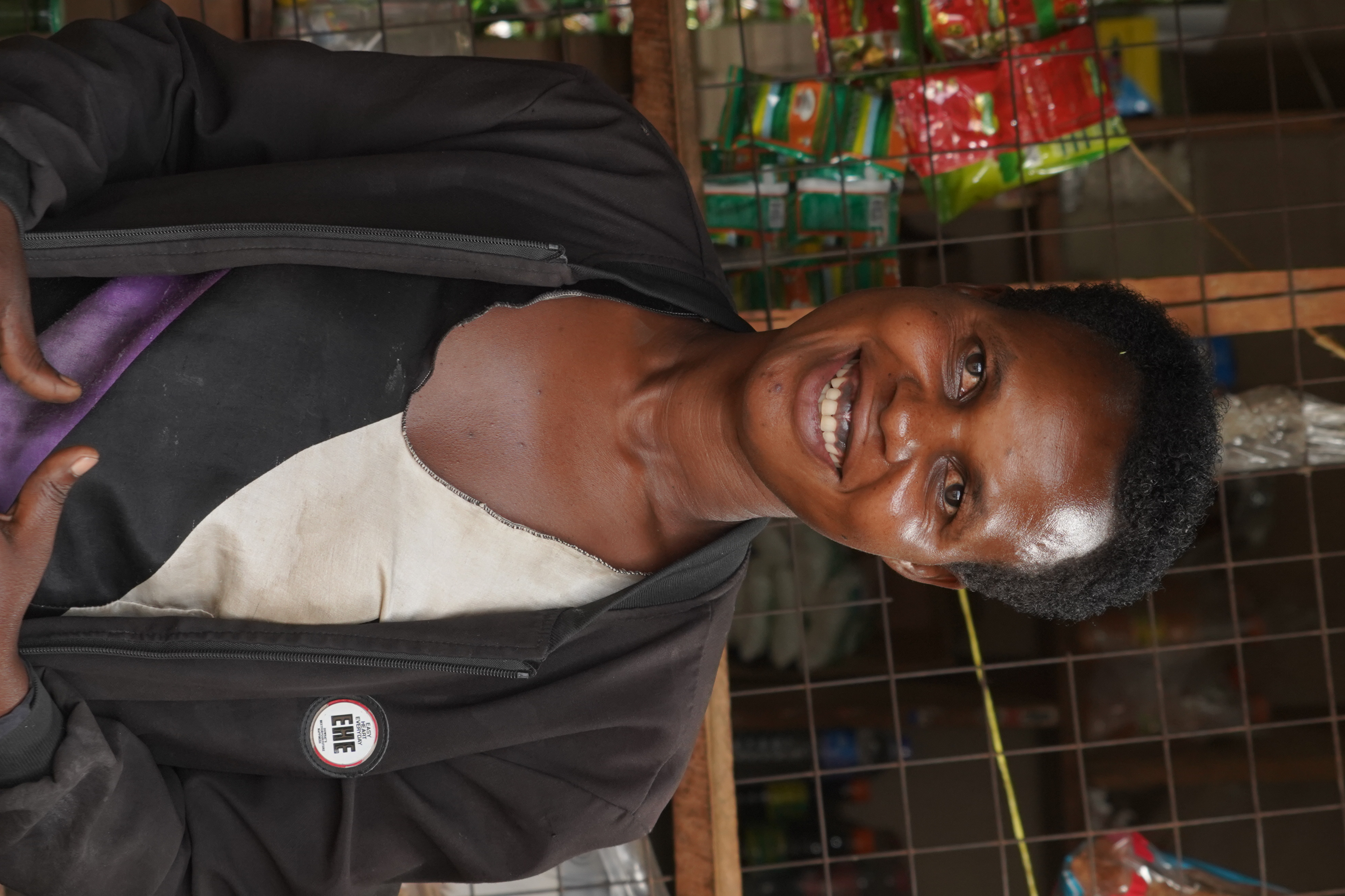 Jovurane in her store 