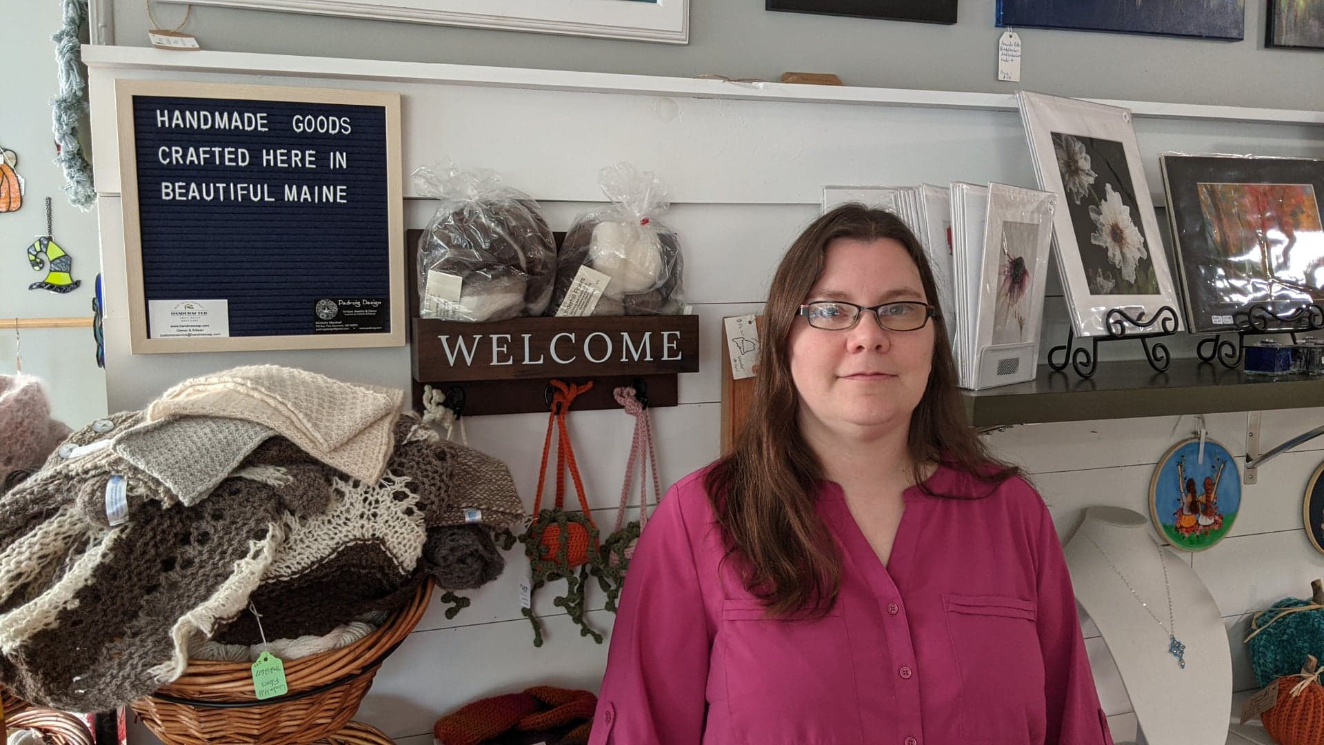 Borrower Mary of Maine Micro Artisans gift shop