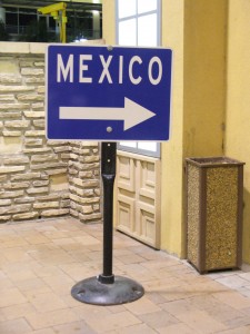 Three border crossings