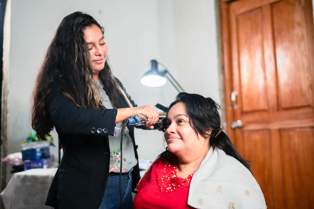 Christian, Beauty salon owner, Nicaragua