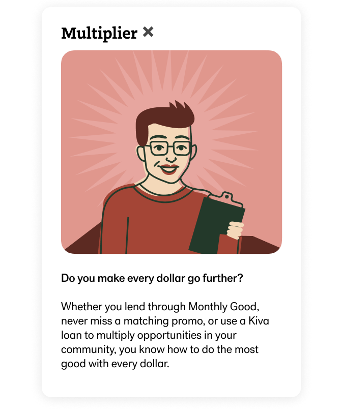 Kiva Multiplier