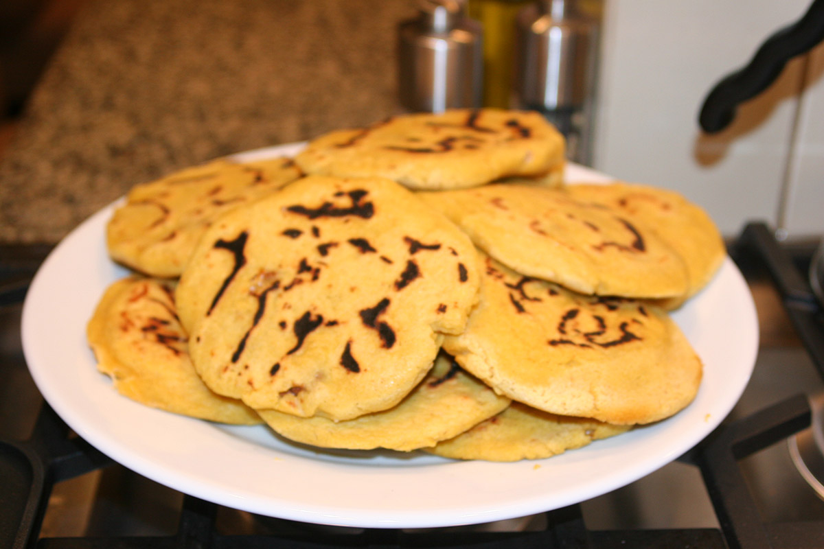 Adventures in Cooking with Kiva: Pupusas