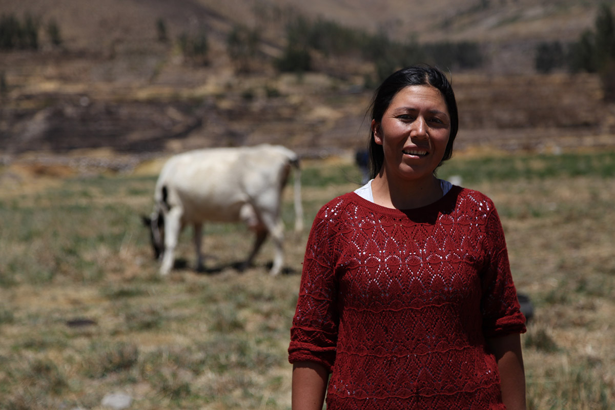 Raising livestock and a family, a loan meant the difference for Martha