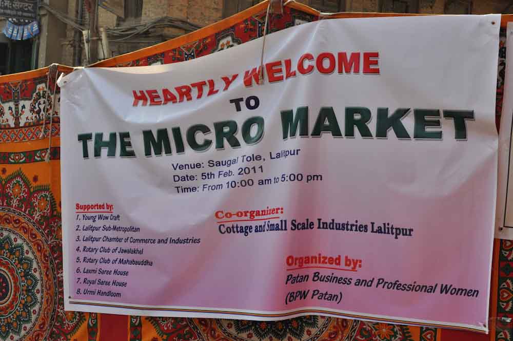 Small is Beautiful: Microcredit Fair in Nepal