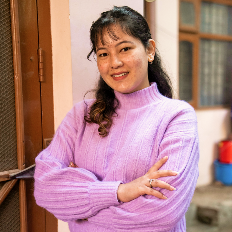 Kiran used a Kiva loan to pursue a Business degree so she can open her own restaurant.