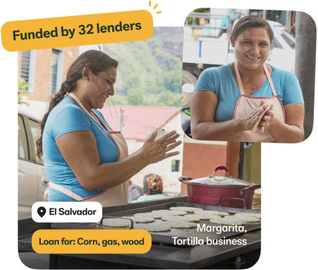 Margarita, Kiva borrower in El Savador