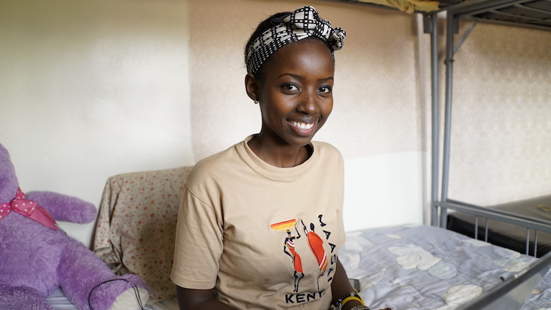 Alix persisted: 'I'm courageous and I’m strong'